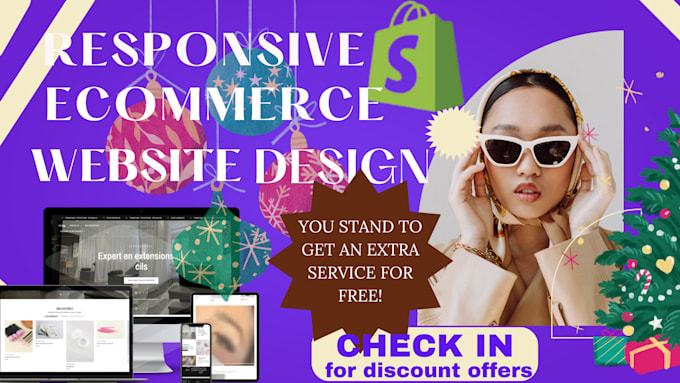 Gig Preview - Design and redesign shopify dropshipping store wix website wordpress ecommerce