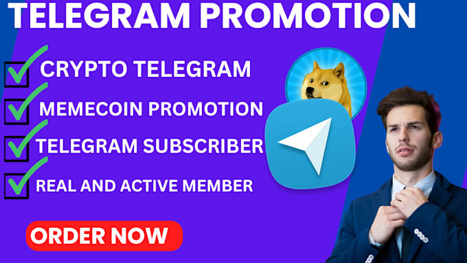 Bestseller - hype and add million users to telegram group channel, crypto telegram promotion