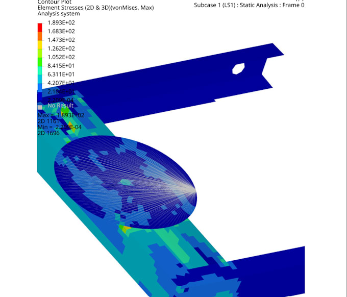 Gig Preview - Do the fea analysis using hypermesh software and optistruct solver