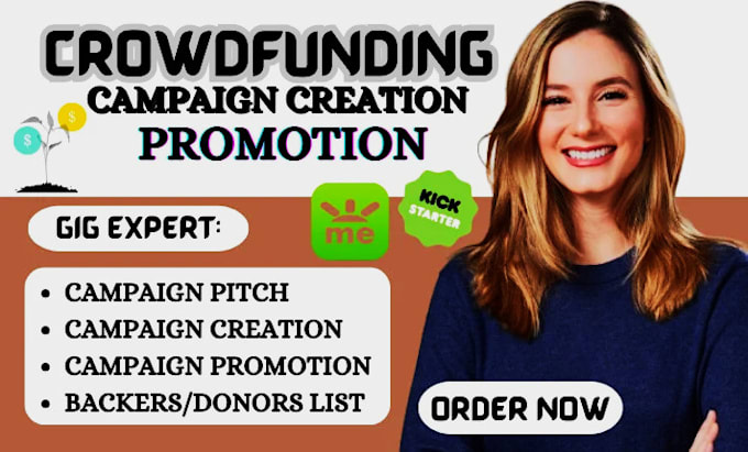 Gig Preview - Drive your crowdfunding campaign to success