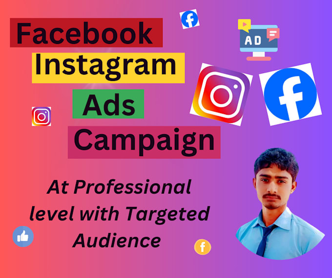 Gig Preview - Run your facebook, instagram ad campaign at a professional level