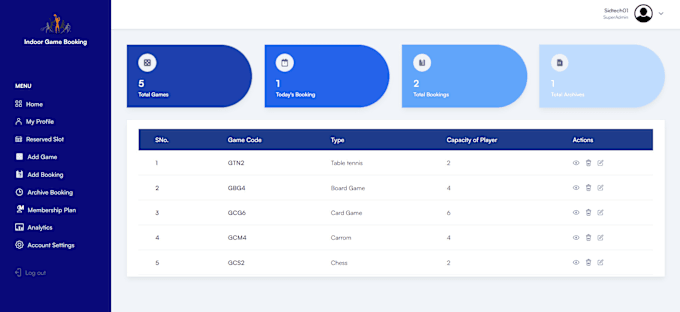 Gig Preview - Develop CRM, erp, facility, building, management system in nodejs and nextjs