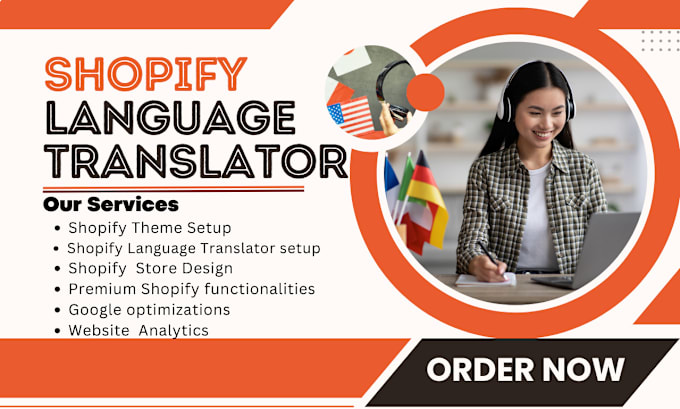 Gig Preview - Design shopify language translator transcy langwill weglot transtore uplinky