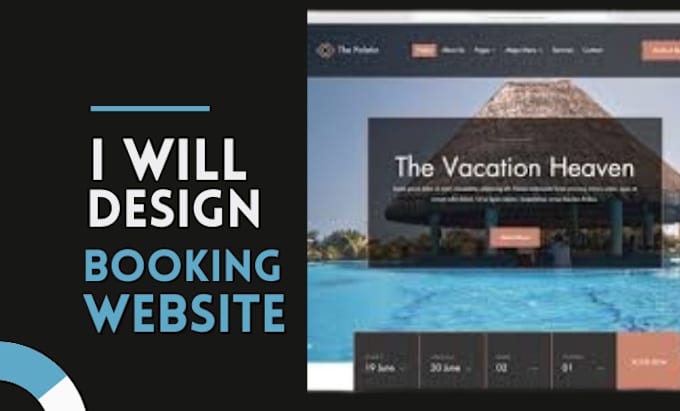 Gig Preview - Create a booking website for your airbnb apartment or hotel using wix,