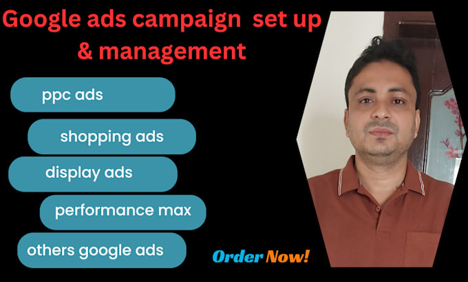 Bestseller - setup your google ads, search,pmax,display, ppc,shopping etc