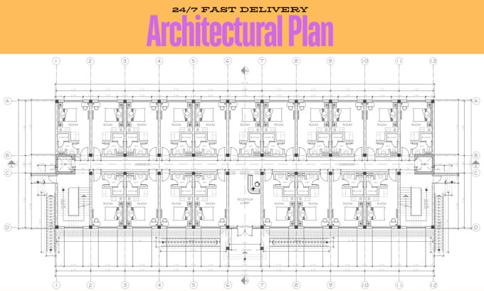 Gig Preview - Draw autocad 2d architectural plans