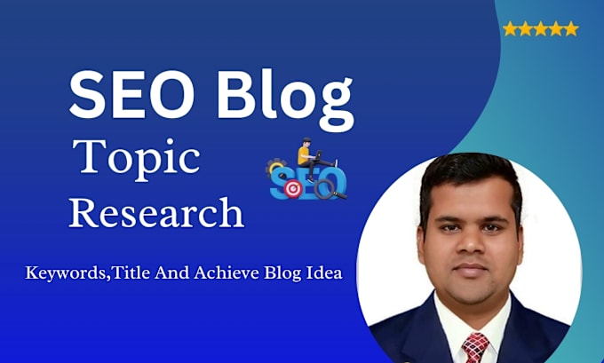 Gig Preview - Research SEO blog topics for your website