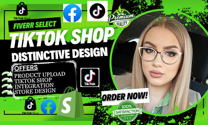 Gig Preview - Setup tiktok shop, ads campaign, fb, ig shop, tik tok ads to boost shopify sales