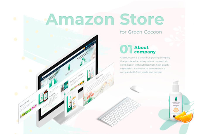 Gig Preview - Create and design professional amazon brand storefront