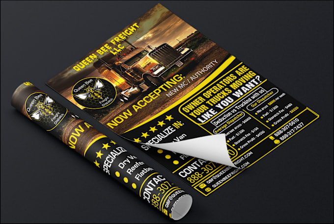 Gig Preview - Design business flyer, one pager, sales flyer, sell sheet, company brochure pdf