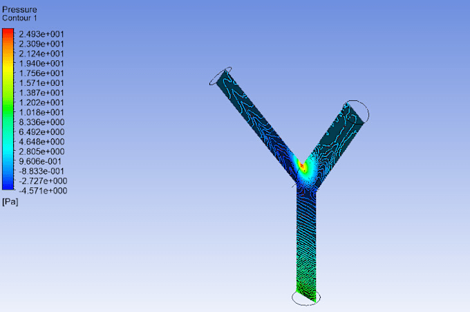 Gig Preview - Do fea,cfd, steady and transient thermal, stress and fatigue analysis in ansys