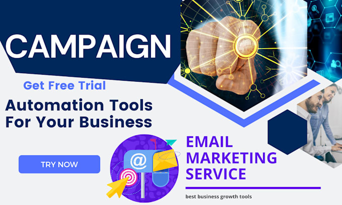 Gig Preview - Automate email campaigns, email marketing, and email automation for business