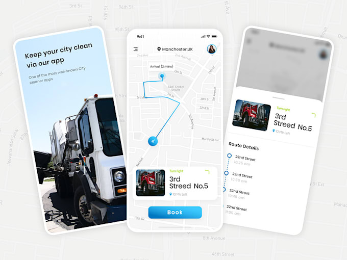 Gig Preview - Truck app, fleet management app, logistics app, taxi app