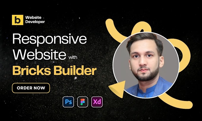 Gig Preview - Design and develop your wordpress website with bricks builder