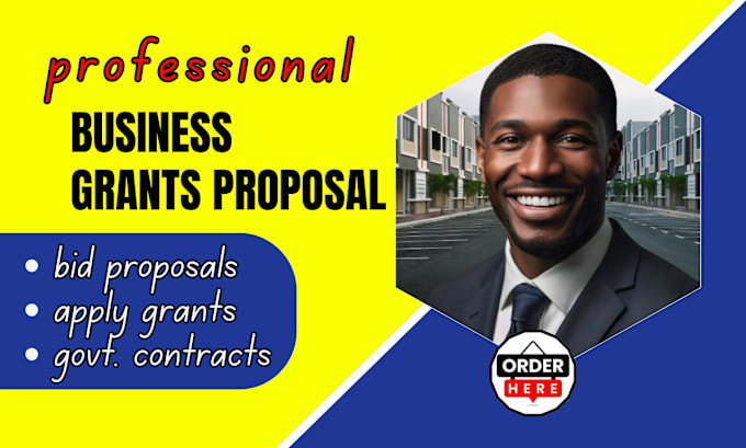 Gig Preview - Bid business grants proposal, government contract  rfp writing rfq bids proposal