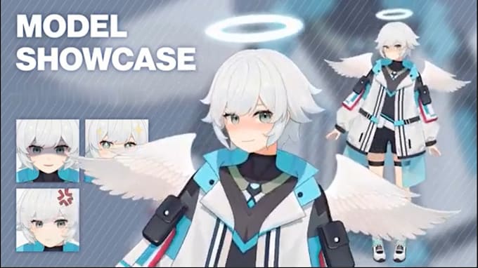 Gig Preview - Do live2d vtuber model 2d vtuber rigging vtuber avatar anime and manga style