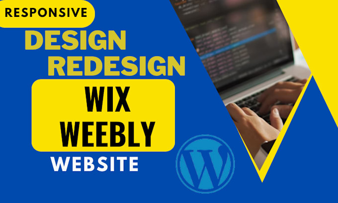 Gig Preview - Design weebly website, redesign weebly, wix website design, redesign wix