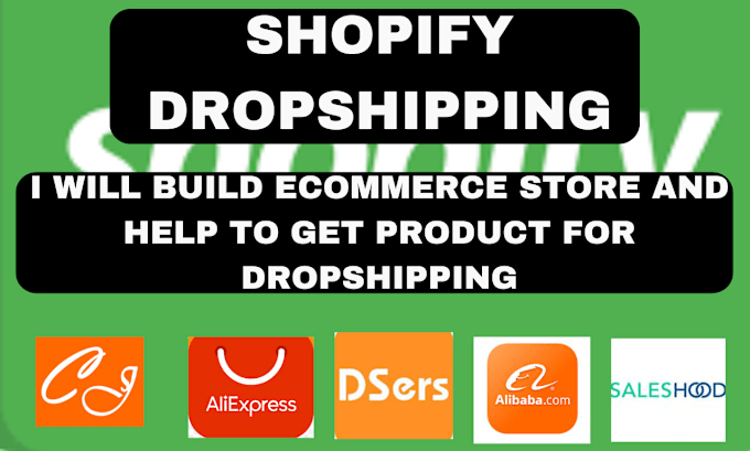 Gig Preview - Do shopify high ticket dropshipping find dropshipping supplier promotion