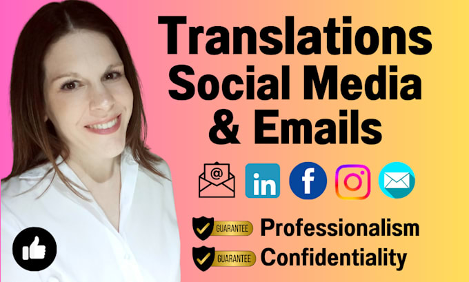 Bestseller - do english to spanish translations of social media,  emails