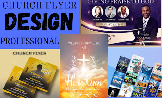 Bestseller - professionally design exceptional church flyer or event flyer