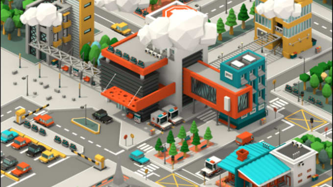 Gig Preview - Create 3d isometric explainer animation video business video