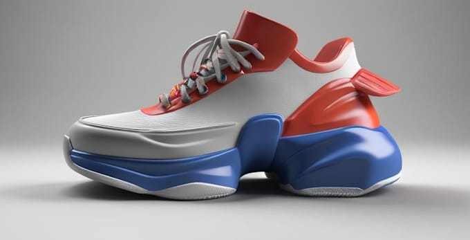 Gig Preview - Do 3d shoe animation model 3d shoe 3d product 3d sneakers 3d footwear