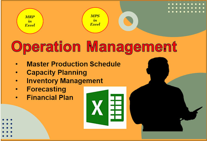 Gig Preview - Make master production schedule, capacity plan, demand forecast in excel