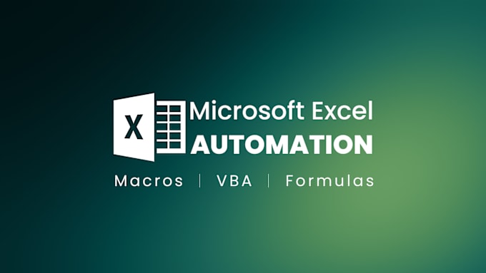 Gig Preview - Automate your tasks with excel vba, macros, and google sheets integration