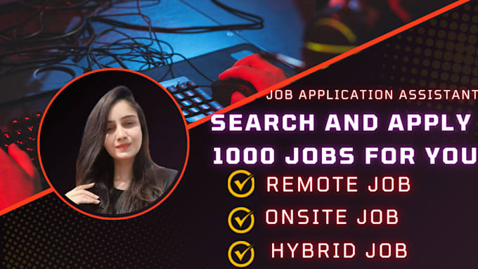 Gig Preview - Search and apply 1000 jobs for you