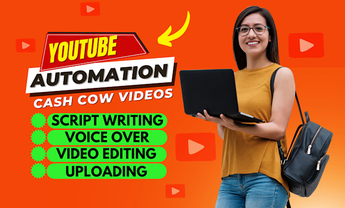 Bestseller - do top 10 cash cow videos, youtube automation, cash cow channel, faceless videos