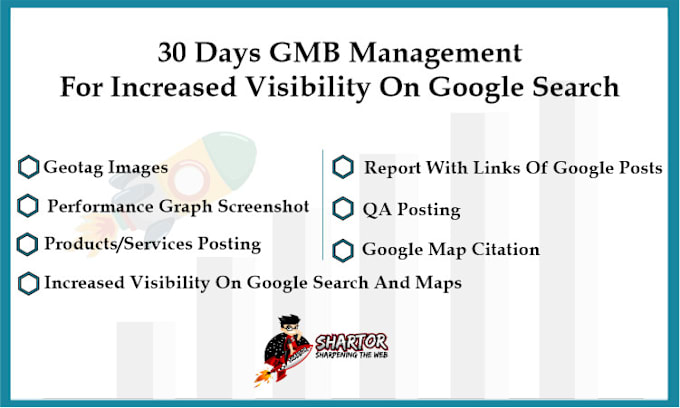 Gig Preview - Manage your google my business with daily posts for 30 days