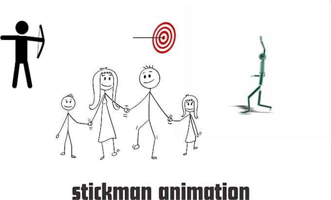 Gig Preview - Do a stickman animation or stick figure, stick figure animation