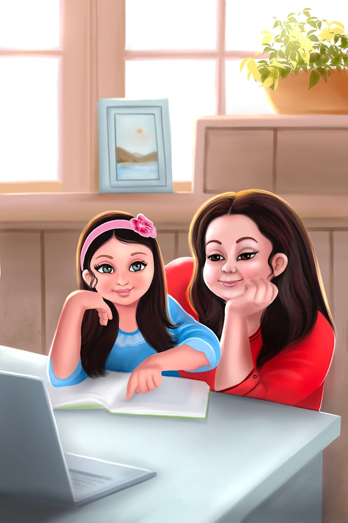 Gig Preview - Create children story book illustration for KDP,children story book illustration