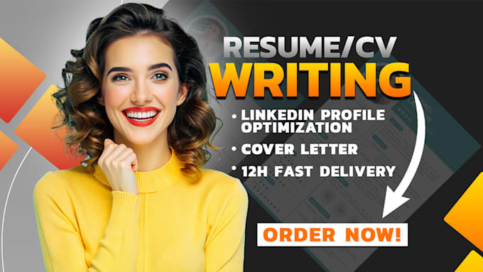 Bestseller - write professional resume, cover letter and linkedin optimization services