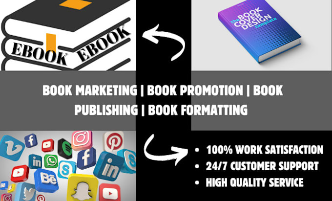 Gig Preview - Do book launch, book marketing, amazon kindle book with strategic marketing plan