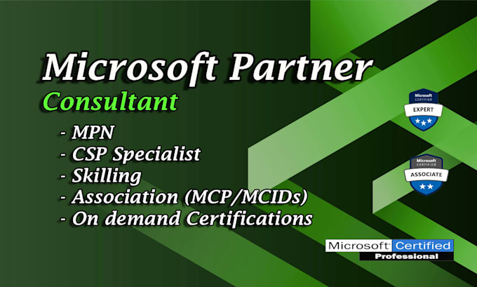 Bestseller - microsoft partner consultant mpn rejection csp specialist mcid mcp association