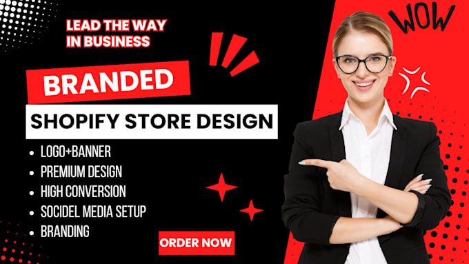 Gig Preview - Design redsign shopify store shopify website very cheaper