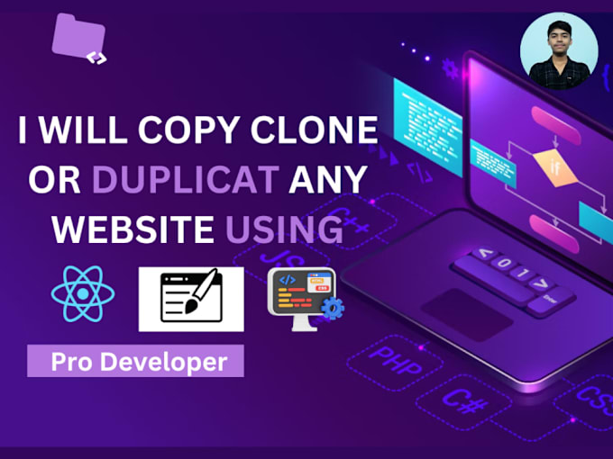 Gig Preview - Copy, clone duplicate website or redesign any website