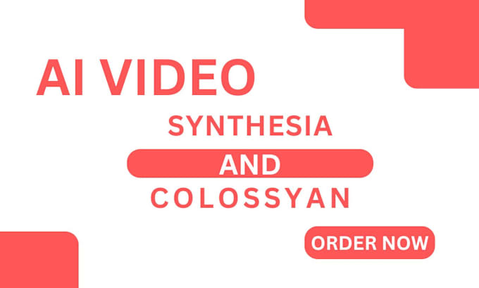 Gig Preview - Create synthesia ai video spokesperson video ai spokesperson synthesia ai