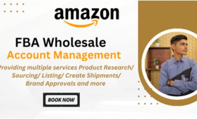 Gig Preview - Be your professional amazon fba wholesale virtual assistant