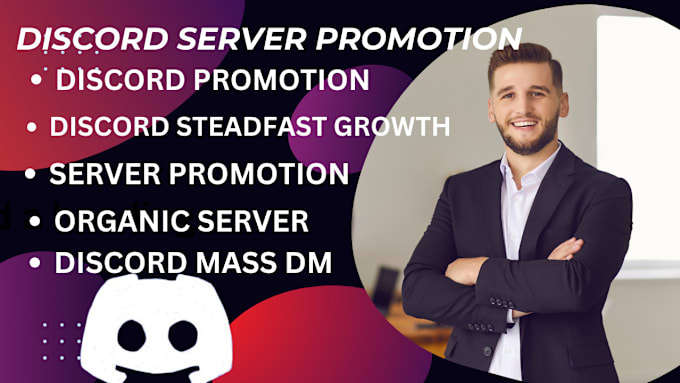 Gig Preview - Do discord server promotion, organic server promotion, nft