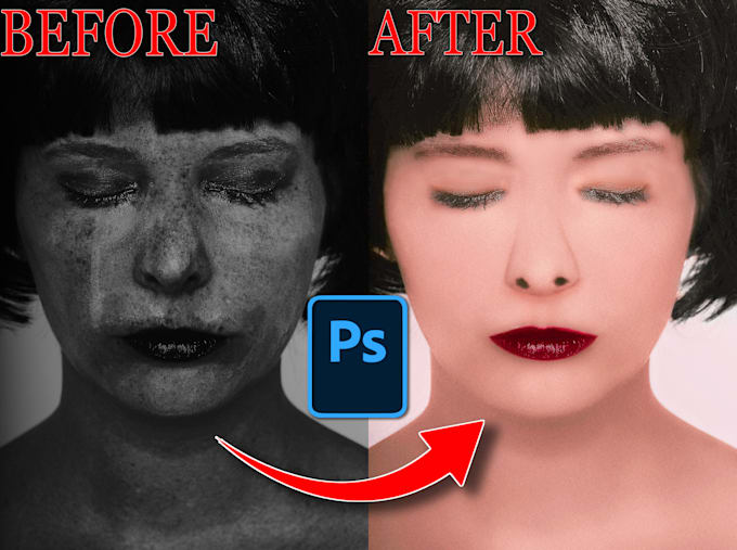 Gig Preview - Do professional photo restoration and glamour skin retouch