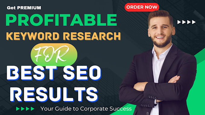 Gig Preview - Do  advanced SEO keyword and niche research for your website