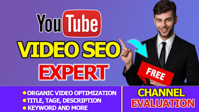 Gig Preview - Do best youtube video SEO expert with vidiq and tubebuddy