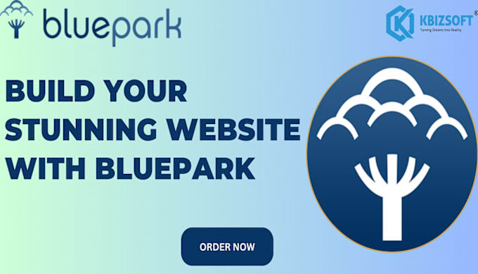 Gig Preview - Create a stunning bluepark website