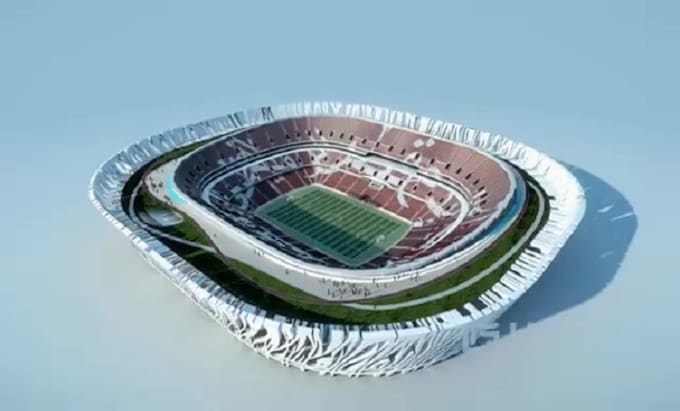 Gig Preview - Do realistic 3d stadium animation, 3d stadium modeling, soccer design, 3d gym