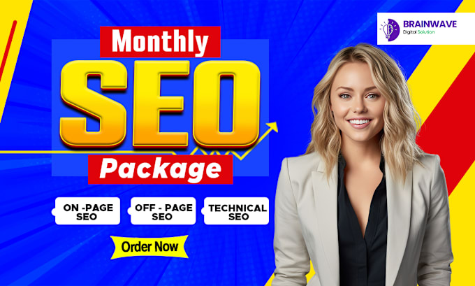 Bestseller - provide complete monthly SEO package for your website rank