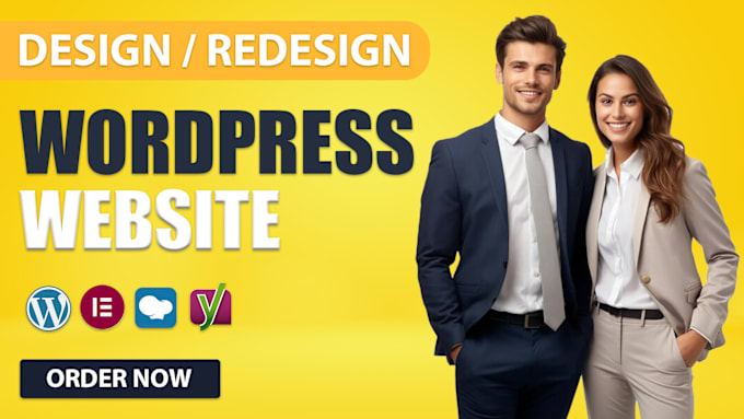 Gig Preview - Design, redesign, build, clone, or revamp your wordpress website