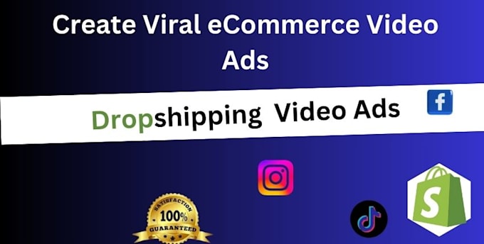 Bestseller - design viral ecommerce video ads for your dropshipping store