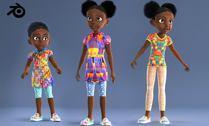 Gig Preview - Do 3d cartoon character model, 3d cartoon design, 3d character for 3d printing